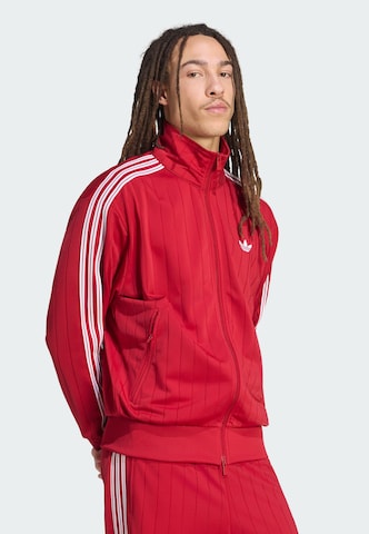 ADIDAS ORIGINALS - Chaqueta de entretiempo 'Firebird Drop Needle' en rojo