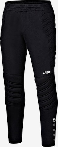 Skinny Pantalon de sport 'Striker' JAKO en noir : devant