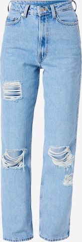 WEEKDAY Regular Jeans 'Rowe' in Blauw: voorkant