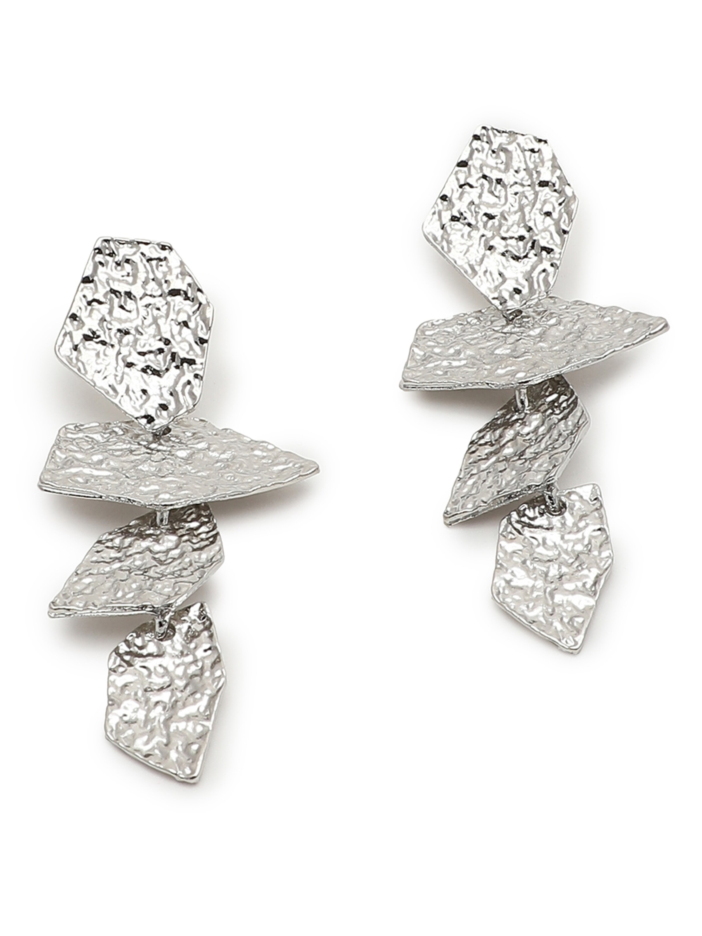 SOHI Σκουλαρίκια 'Wren' σε ασημί, Άποψη προϊόντος