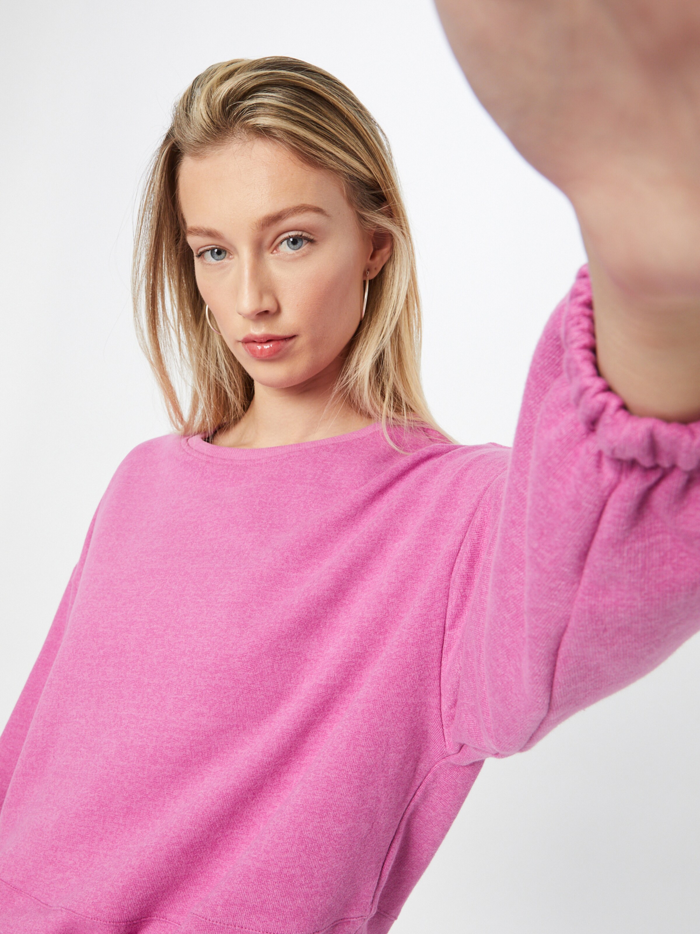 Frauen Sweat ESPRIT Sweatshirt in Pink - YX93251