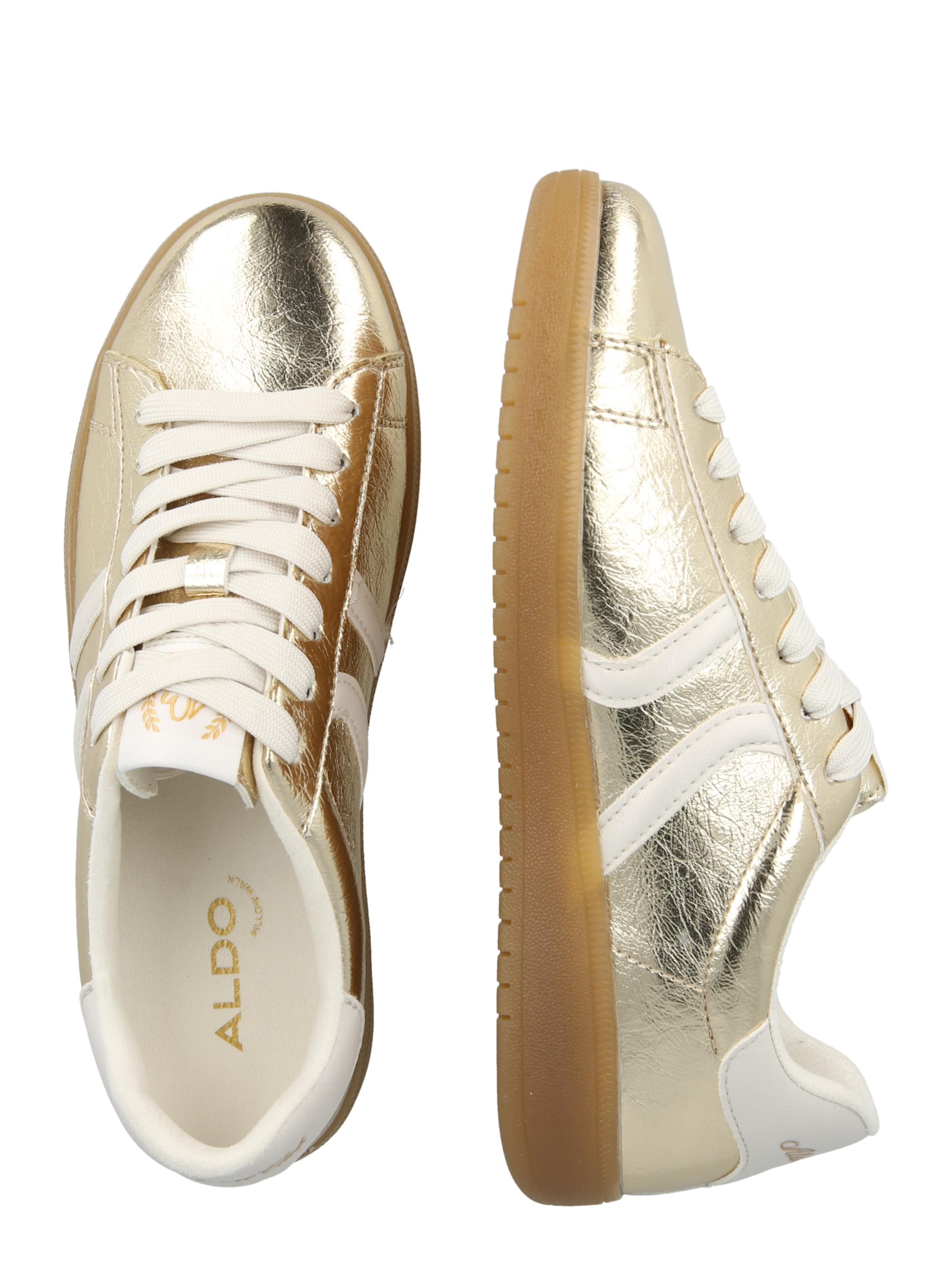 ALDO Низкие кроссовки 'CHIC2' в Золотой