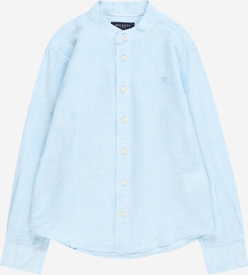 Hackett London Comfort fit Button Up Shirt in Blue: front