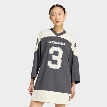ADIDAS ORIGINALS Shirt in Grey: front