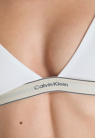 Calvin Klein UnderwearTrokutasti Grudnjak - bijela boja