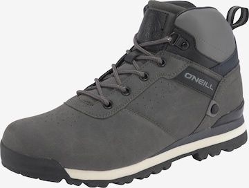 O'NEILL Lace-Up Boots 'Grand Teton' in Grey: front