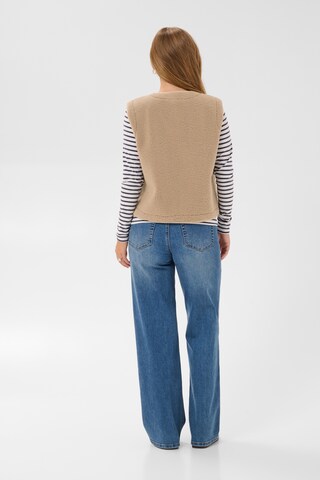 Kaffe - Chaleco en beige