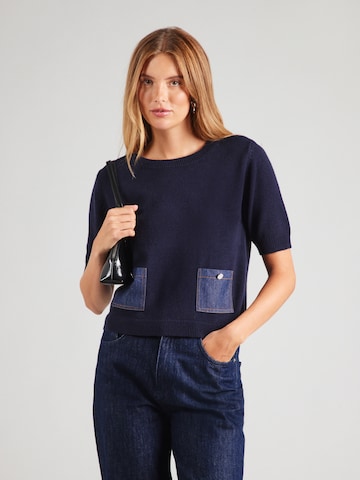 OUI - Jersey en azul: frente