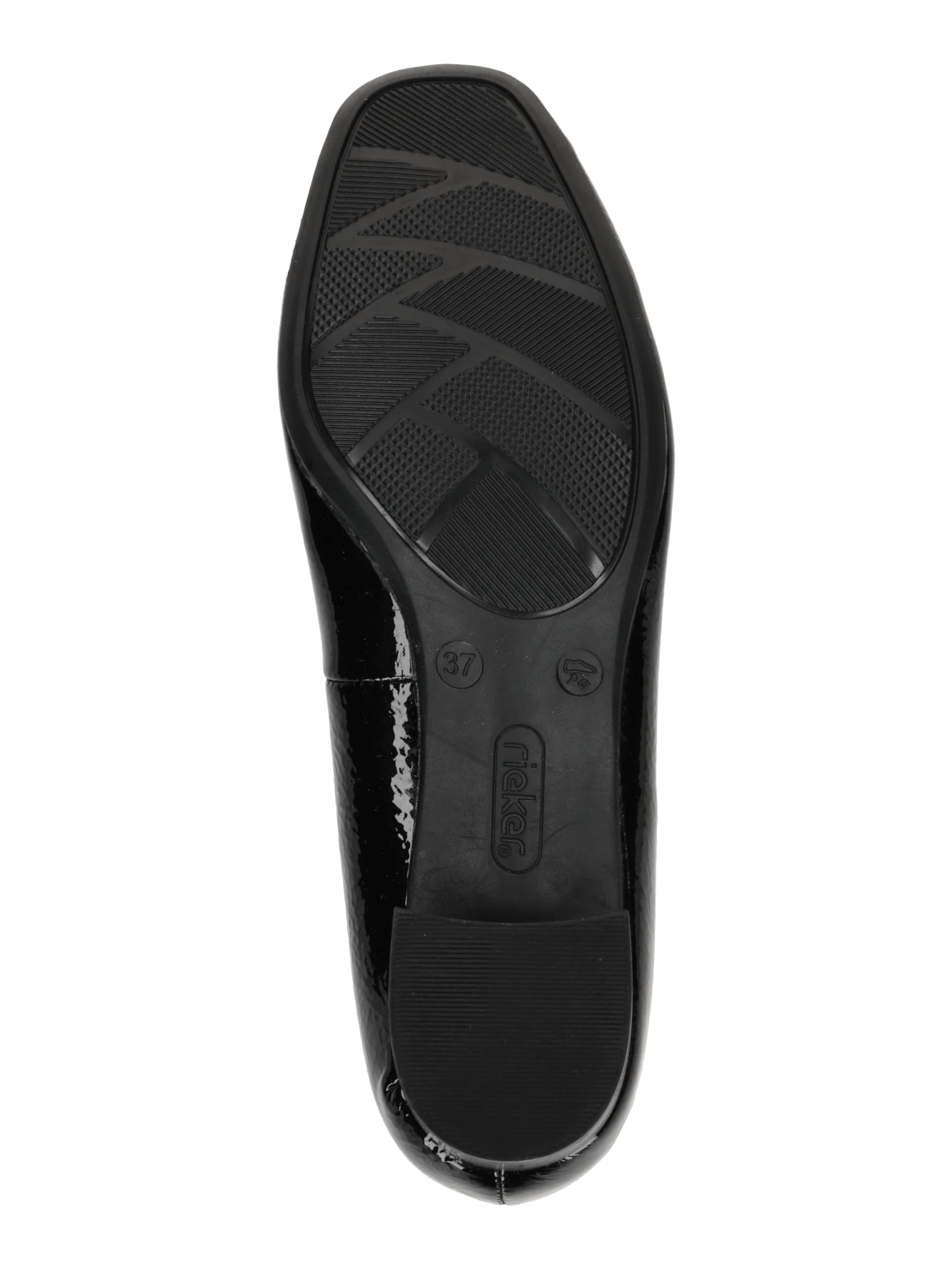 RiekerCipele s potpeticom - crna boja