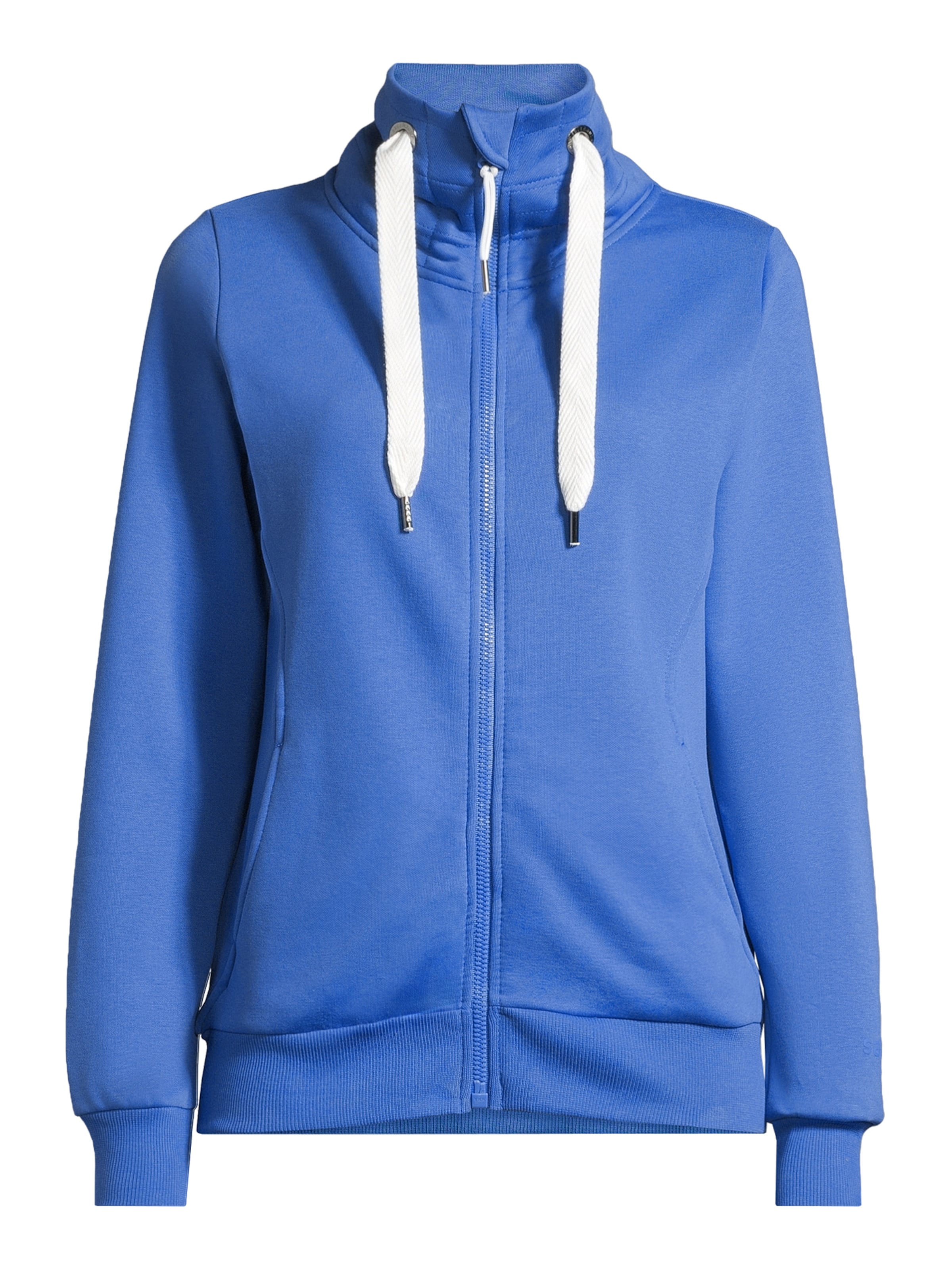 salzhaut Sweatvest 'ÖLLERN' in Blauw: voorkant