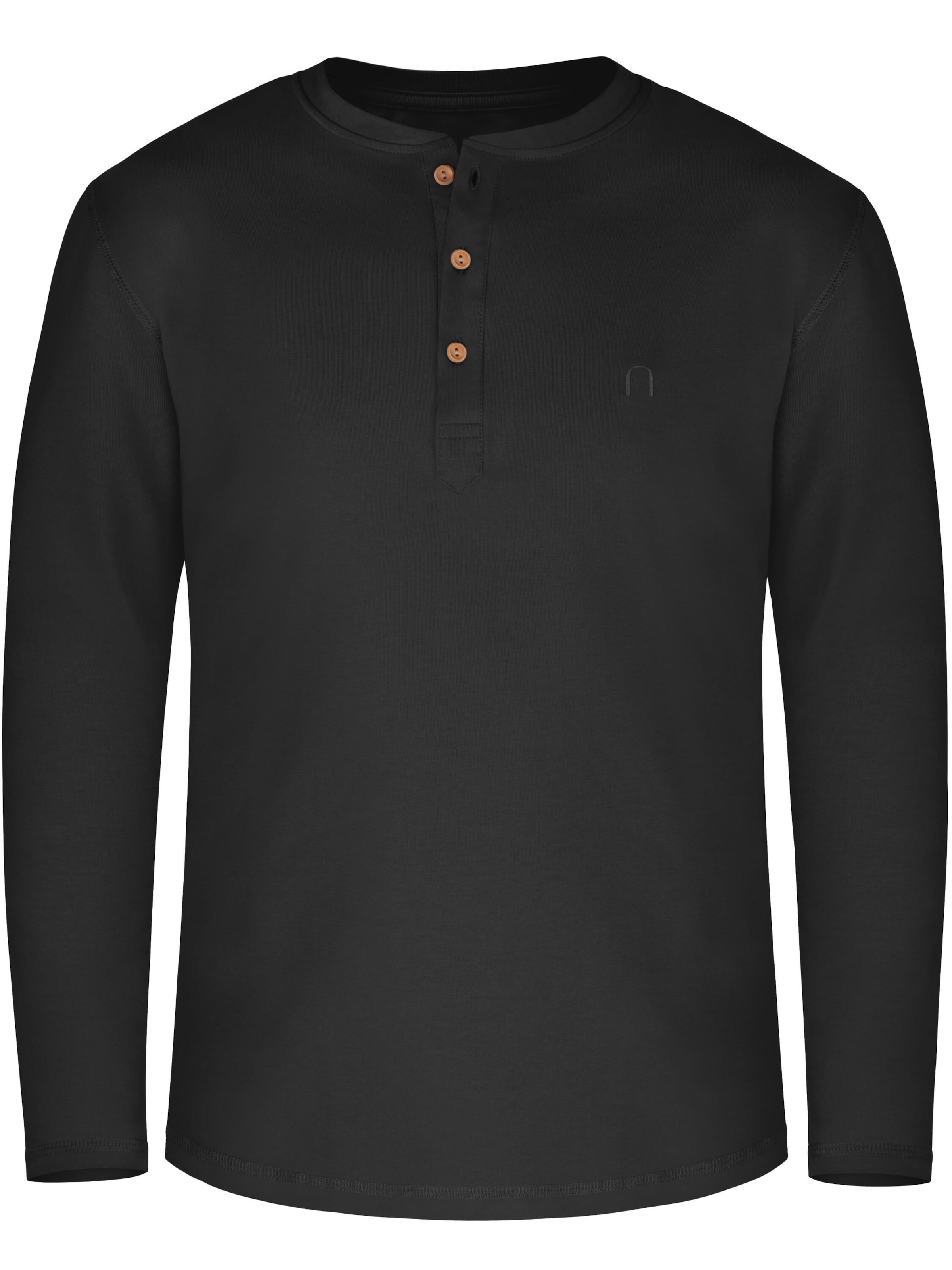 T-Shirt 'Neuville' normani en noir : devant