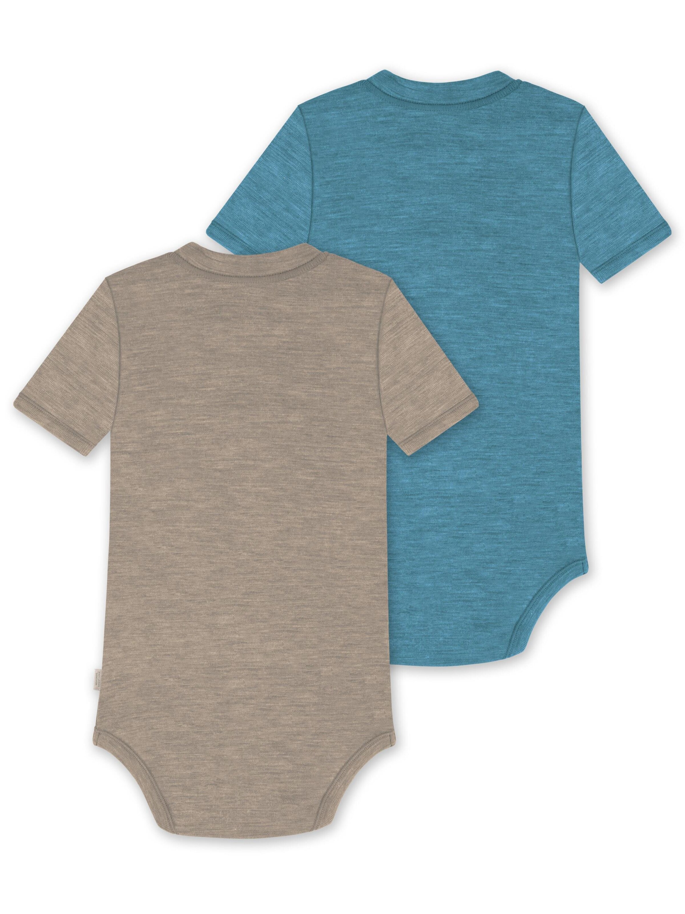 Barboteuse / body 'Tihoi' normani en bleu