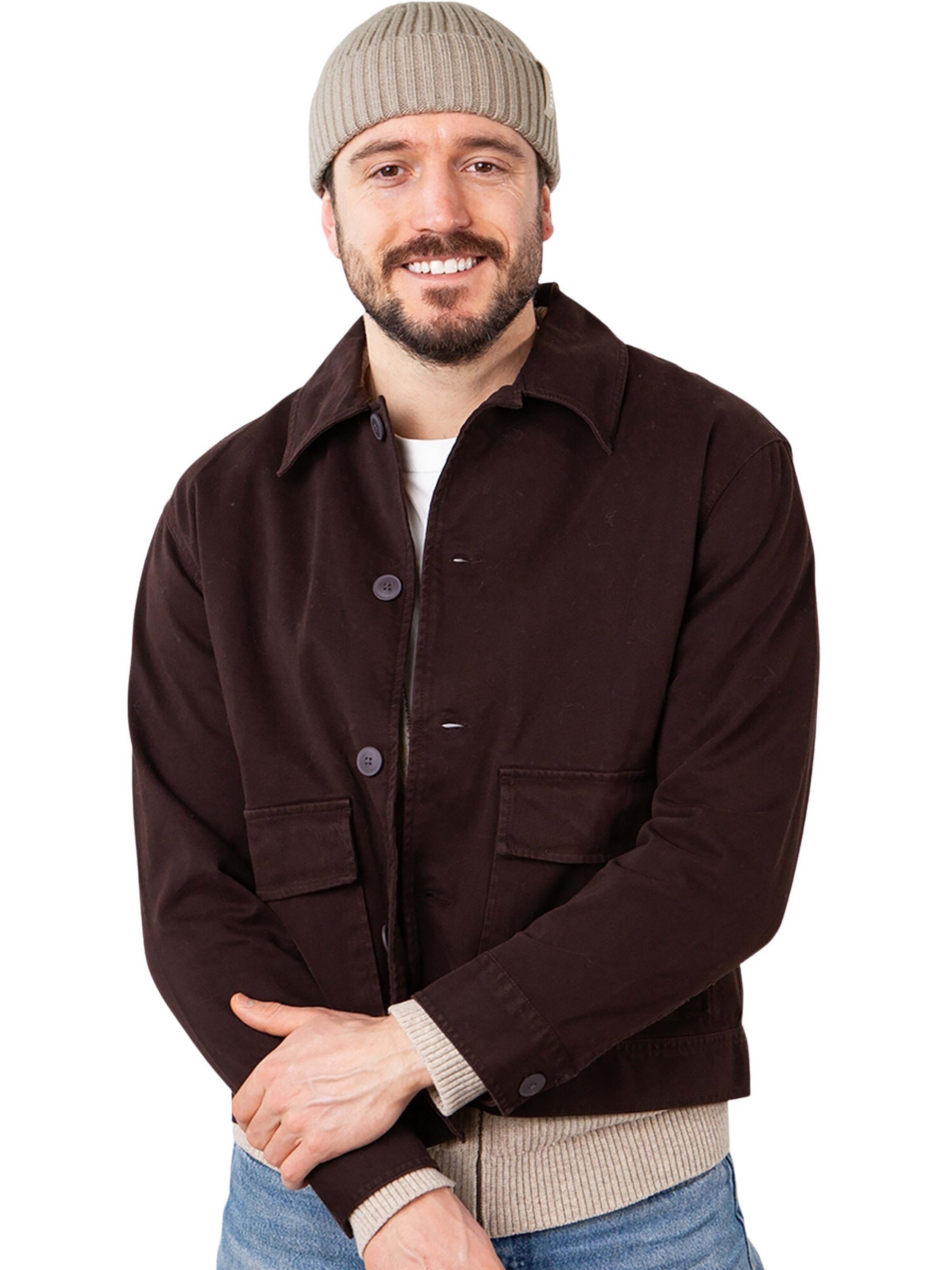 Barts Beanie 'Sumter' in Beige: front