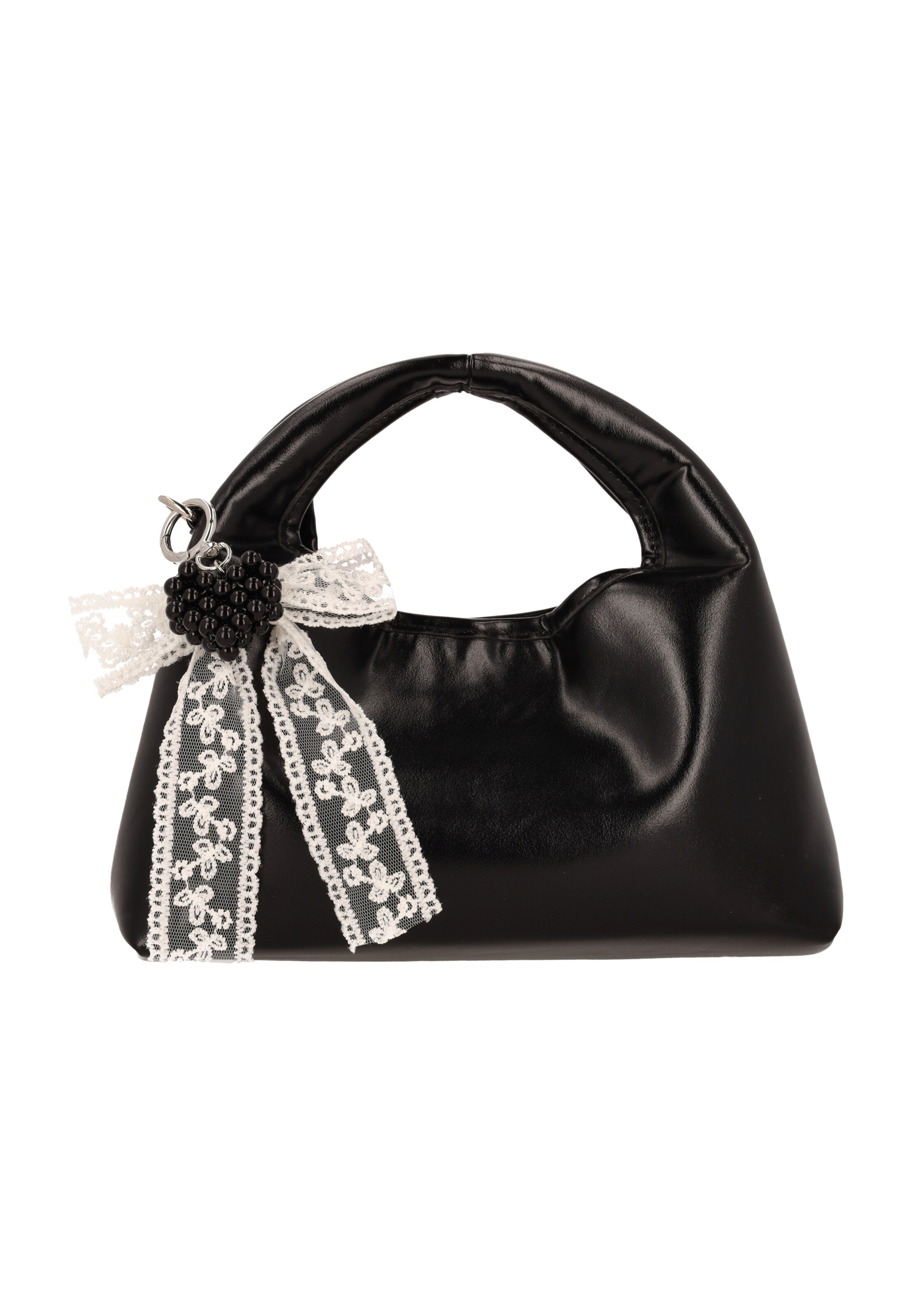 faina - Bolso de mano en negro: frente