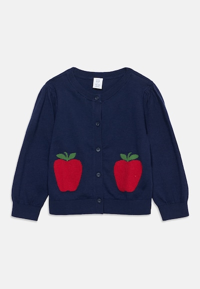 GAP Knit cardigan 'PICTURE DAY' in 68-80 in Navy / Green / Red, Item view