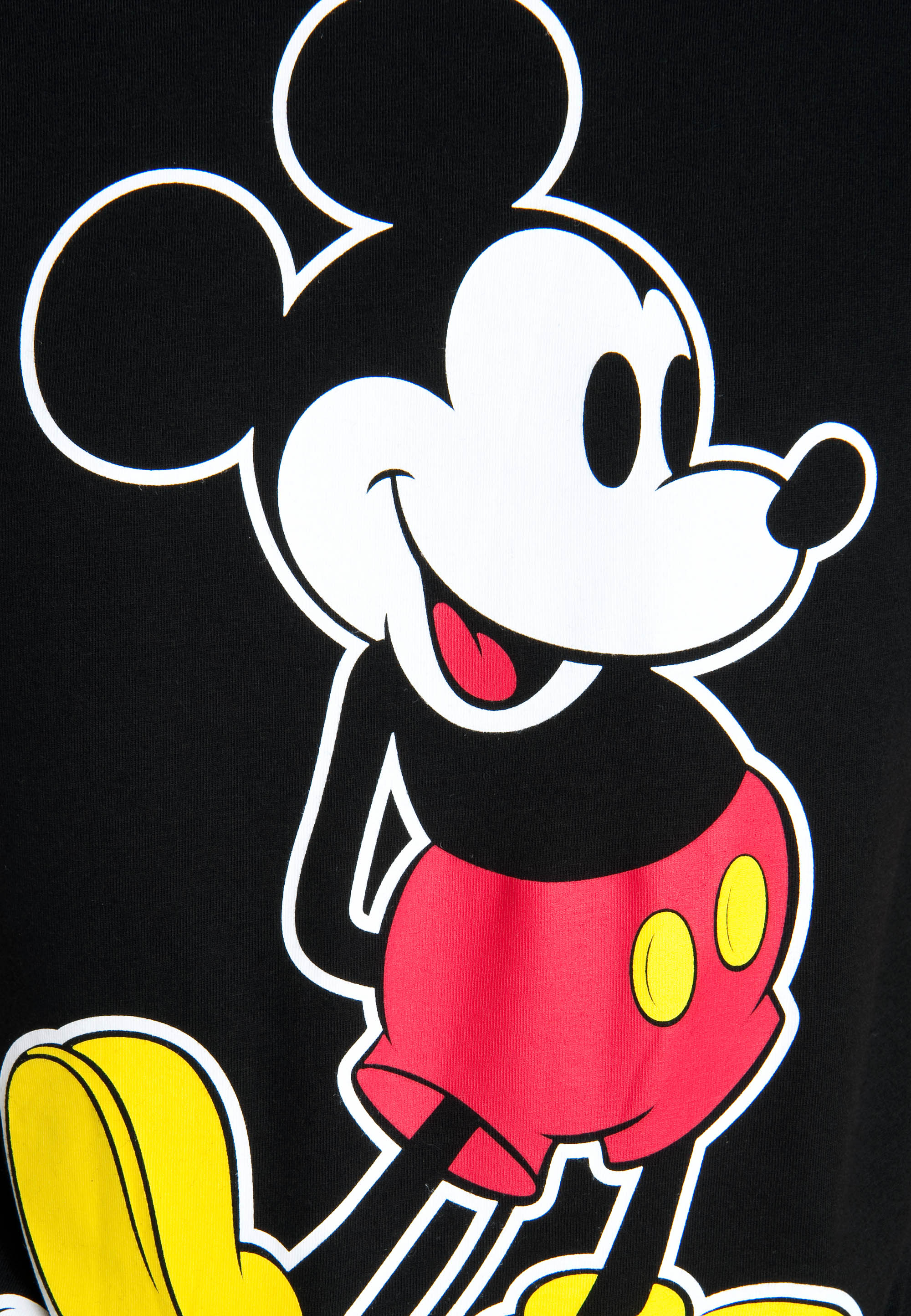 LOGOSHIRT T-Shirt Mickey Mouse – Classic in Schwarz 