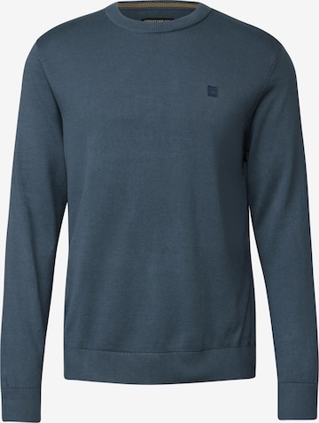Street One MEN Pullover in Blau: Vorderseite