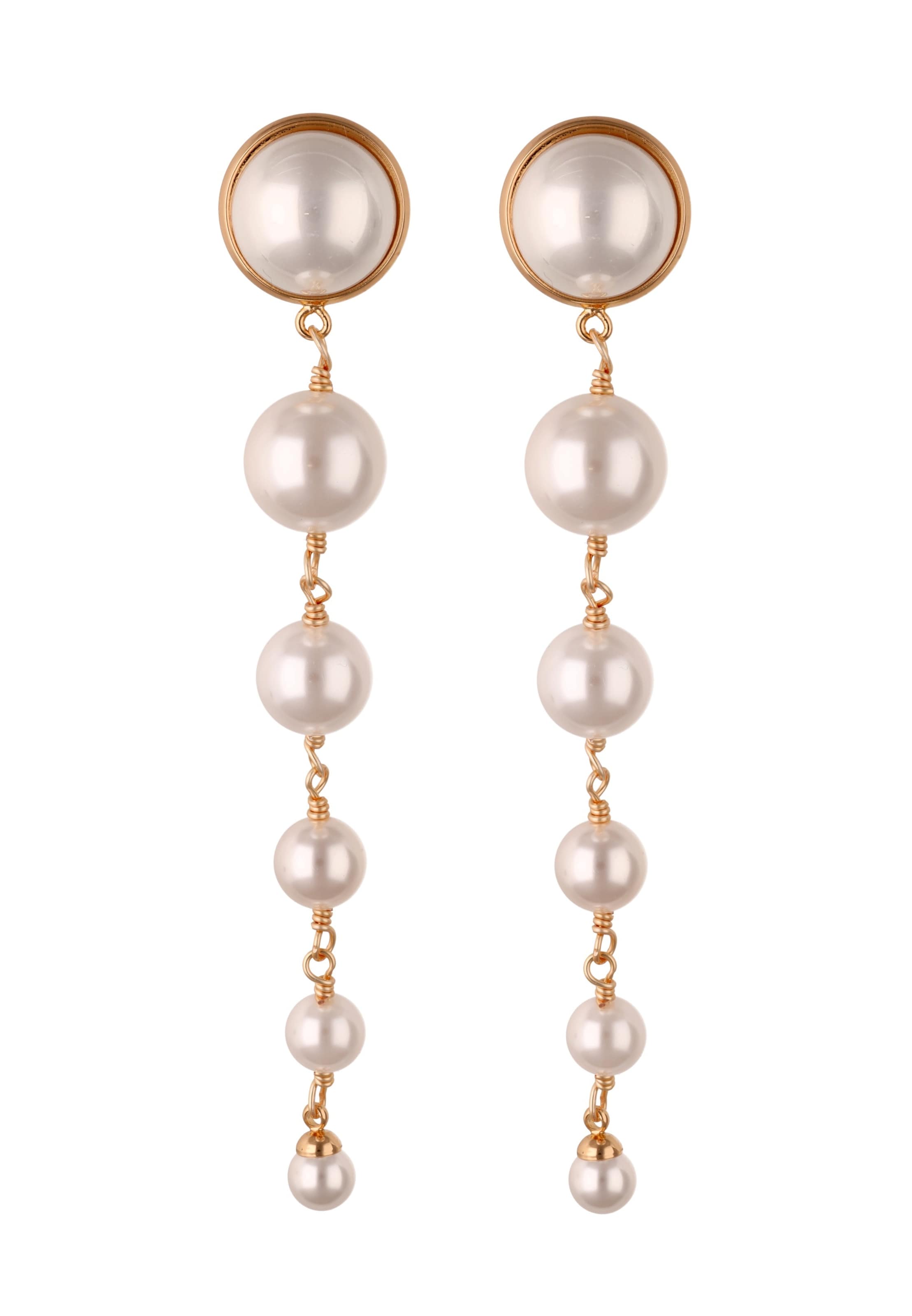 NAEMI - Pendientes en oro: frente