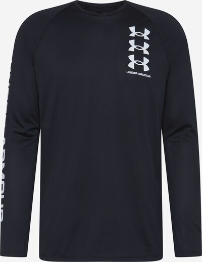 Hanorac sport UNDER ARMOUR pe negru / alb, Vizualizare produs