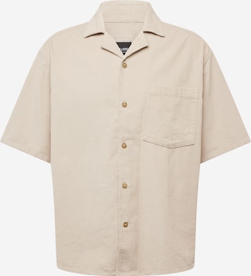 Only & Sons - Ajuste confortable Camisa 'ALFI' en beige: frente