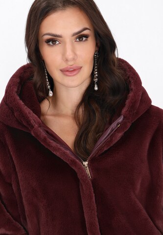 Veste d’hiver 'Fashion Look' faina en rouge