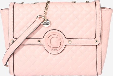 Sac à bandoulière 'Heyden' GUESS en rose : devant