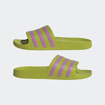 ADIDAS PERFORMANCE Plážové / kúpacie topánky 'Adilette' - Zelená
