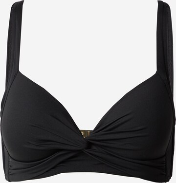T-shirt Top per bikini di Marks & Spencer in nero: frontale