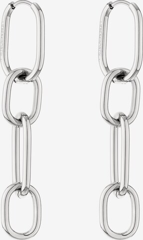 Boucles d'oreilles Liebeskind Berlin en argent : devant