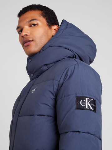 Calvin Klein Jeans Зимняя куртка 'ESSENTIALS' в Синий