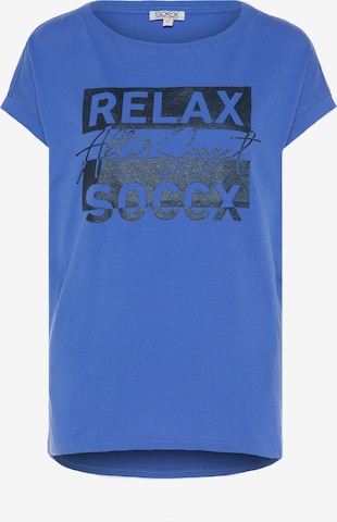 Soccx Shirt in Blau: predná strana