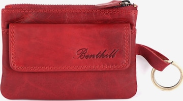 Benthill Key Ring in Red: front