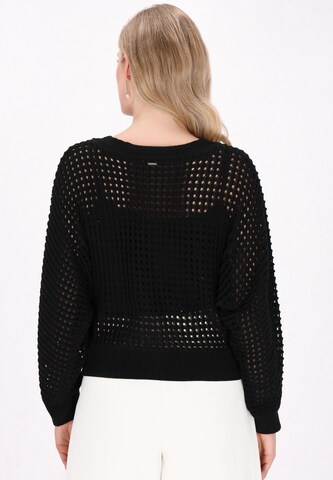 Cardigan DreiMaster Klassik en noir