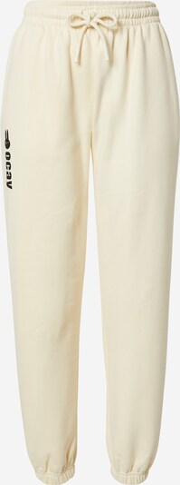 Pantaloni 'Cuff' Ocay pe crem / negru, Vizualizare produs