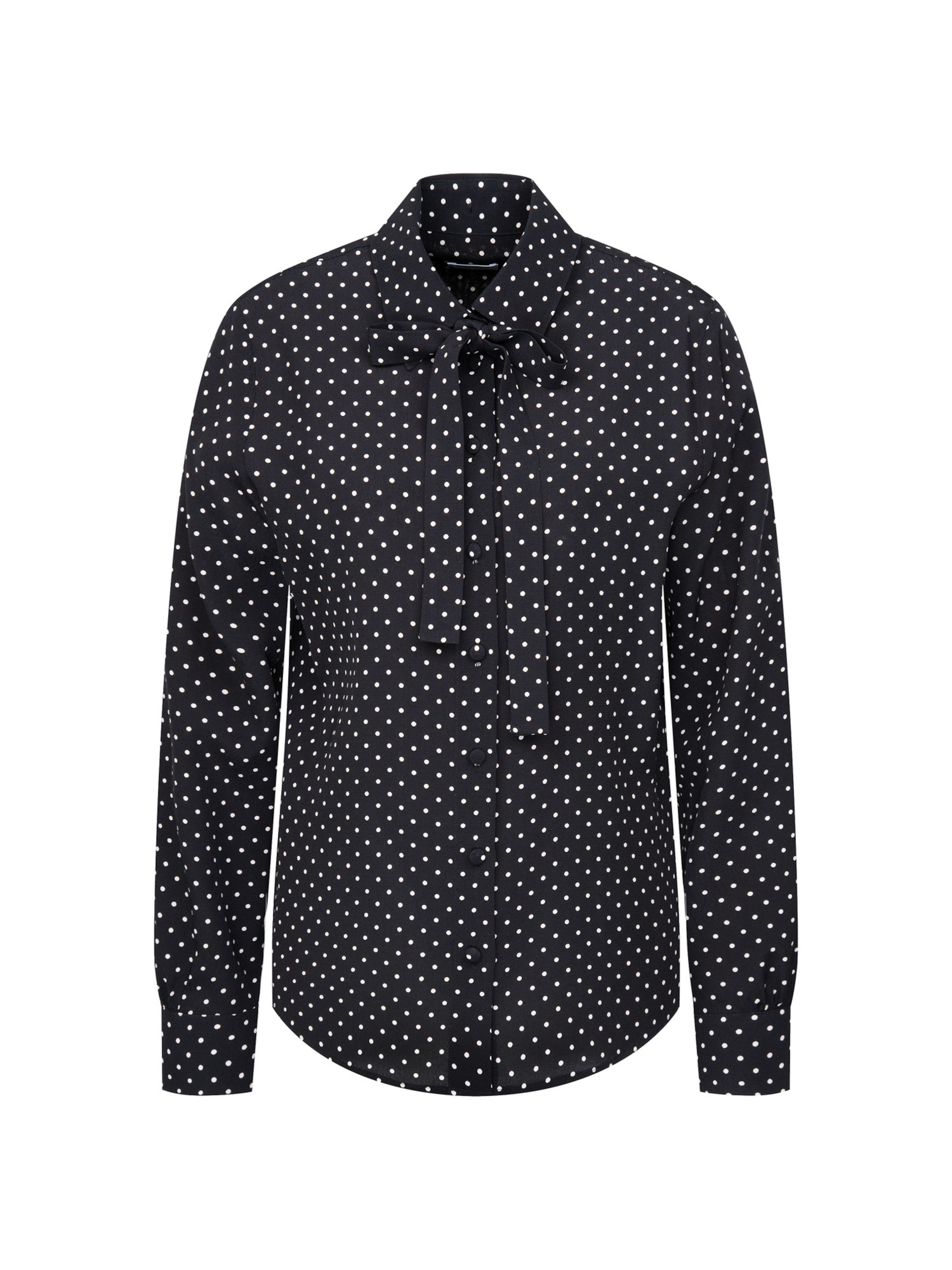 SEIDENSTICKER Bluse in Schwarz: Vorderseite