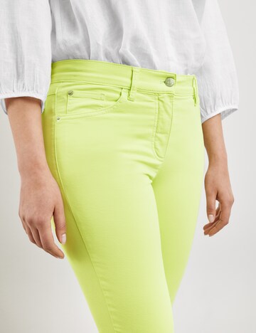 GERRY WEBER Slimfit Jeans in Groen