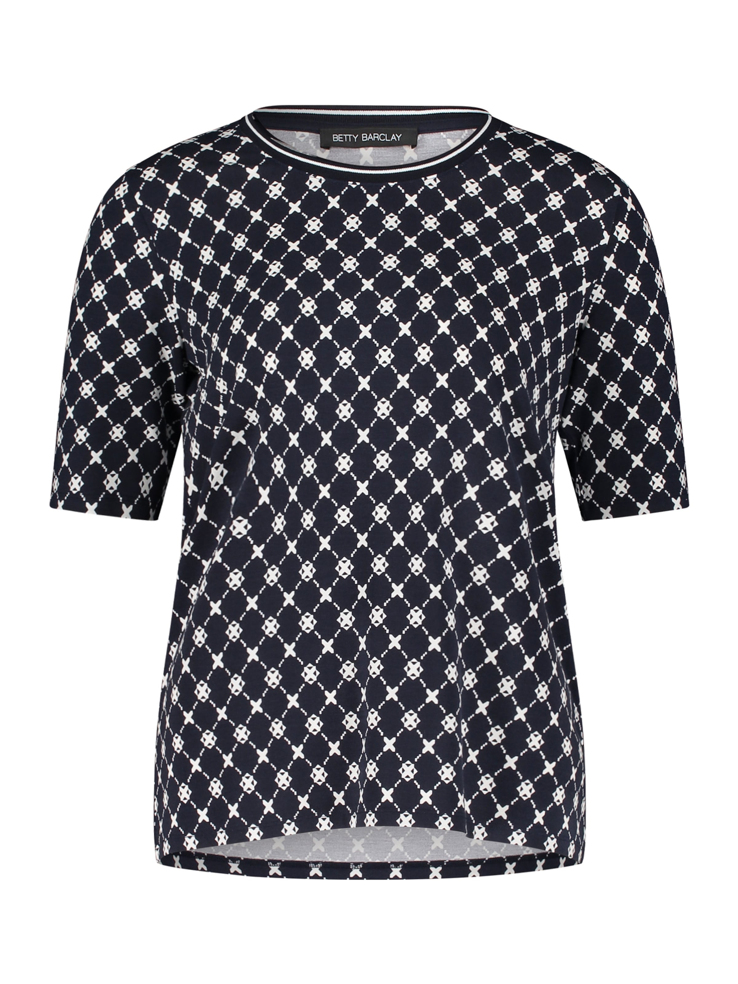 T-shirt Betty Barclay en bleu : devant