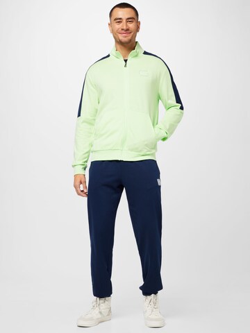 EA7 Emporio Armani - Fato de jogging em verde: frente