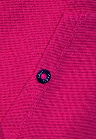 CECIL Sweatvest in Roze