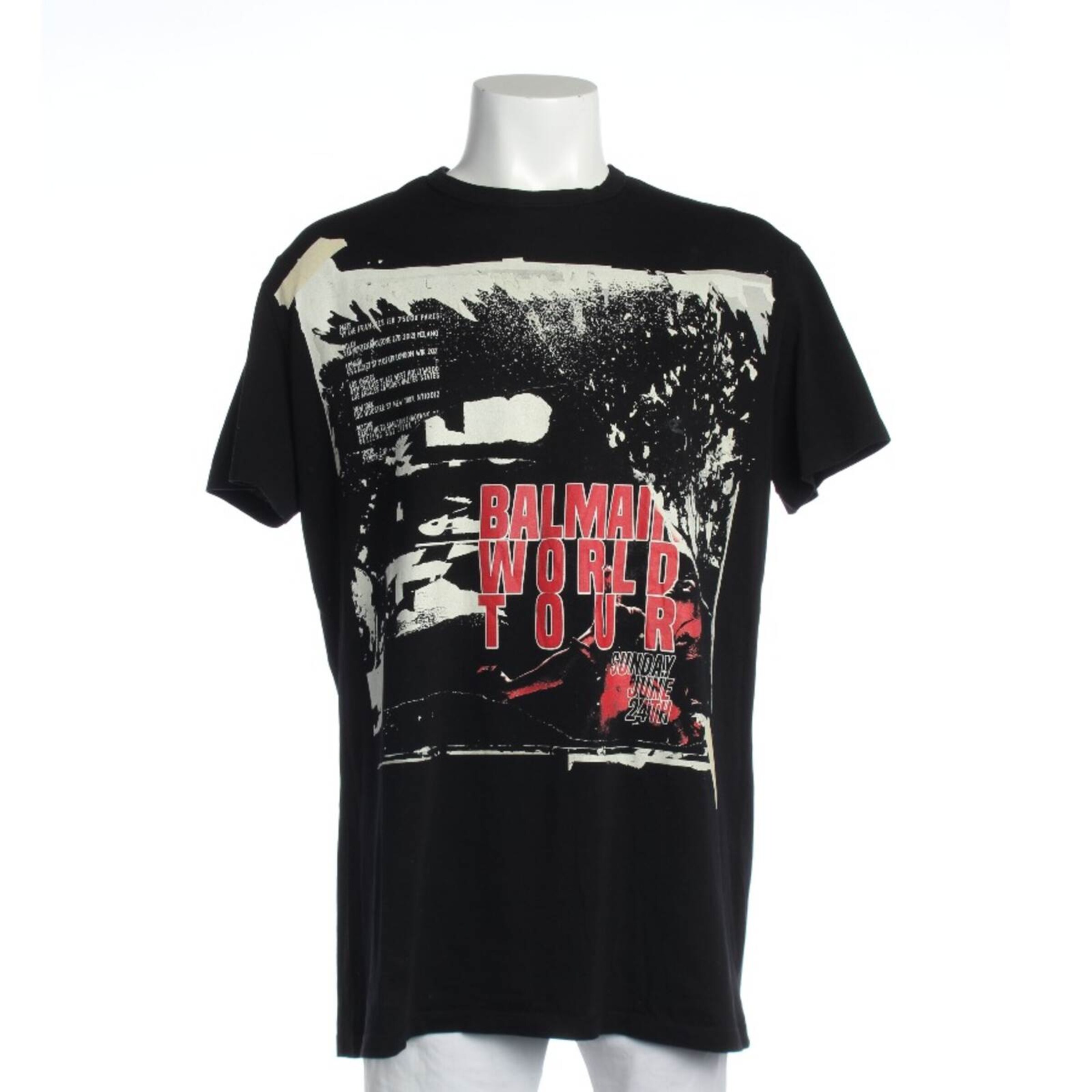 Balmain Shirt in S in Red: front