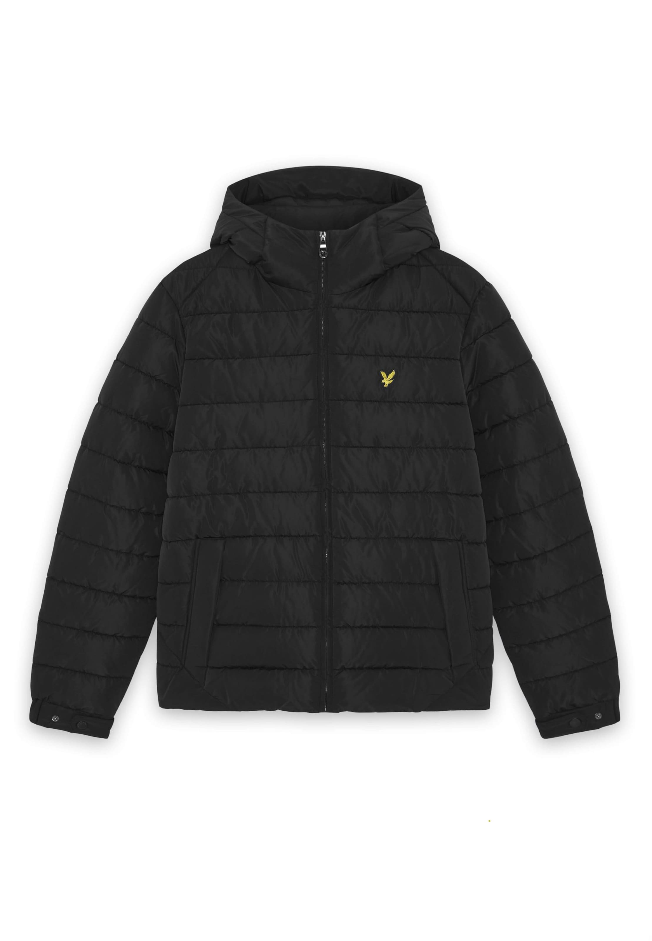 Veste mi-saison Lyle & Scott en noir : devant