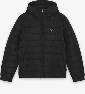 Veste mi-saison Lyle & Scott en noir : devant