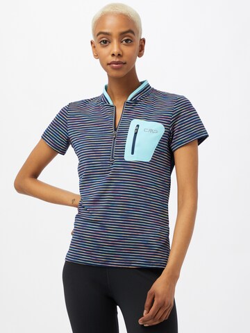 CMP Functioneel shirt in Blauw: voorkant