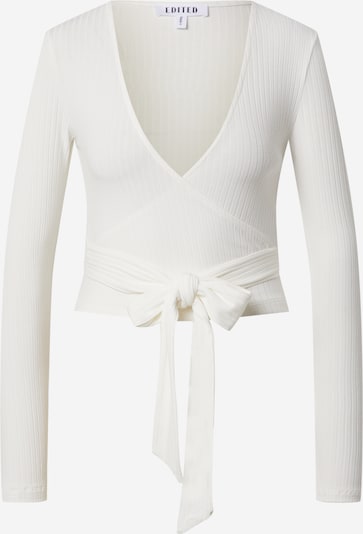 EDITED Μπλουζάκι 'Sabrina' σε λευκό, Άποψη προϊόντος