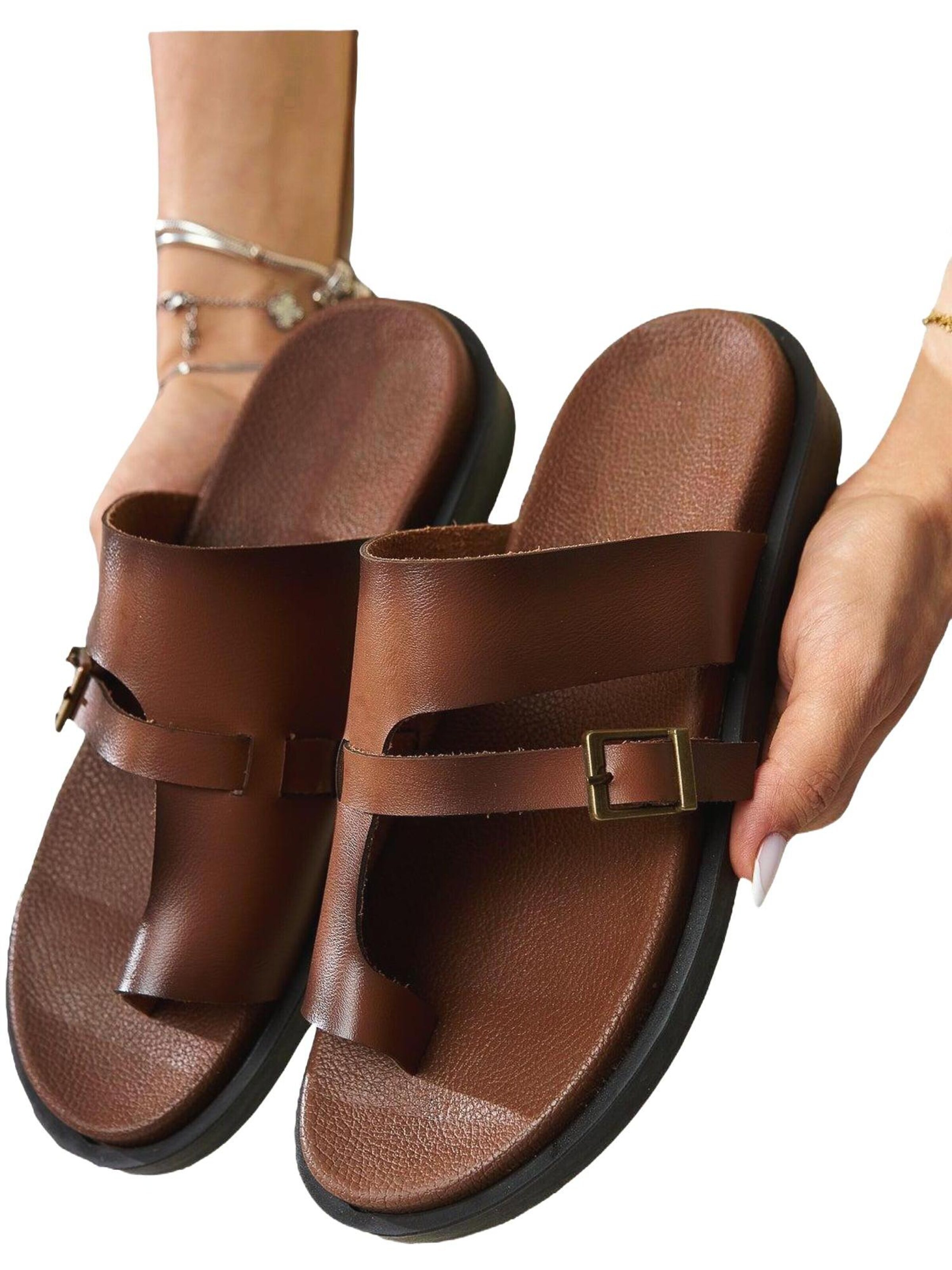 Limoya Mules 'Enisa' in Brown