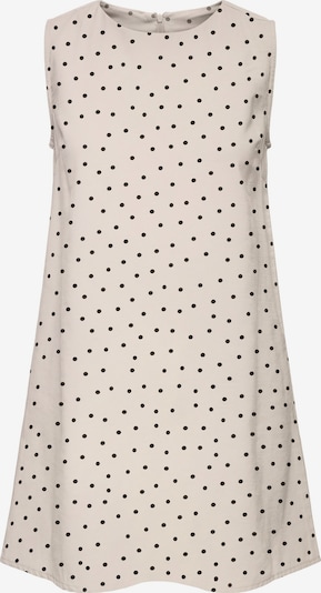 Only Petite Mekko 'ONLARIS' värissä vaaleabeige / musta, Tuotenäkymä