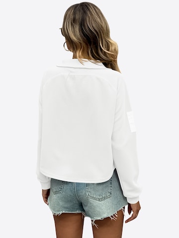 Imily Bela Mikina – bílá: zadní strana