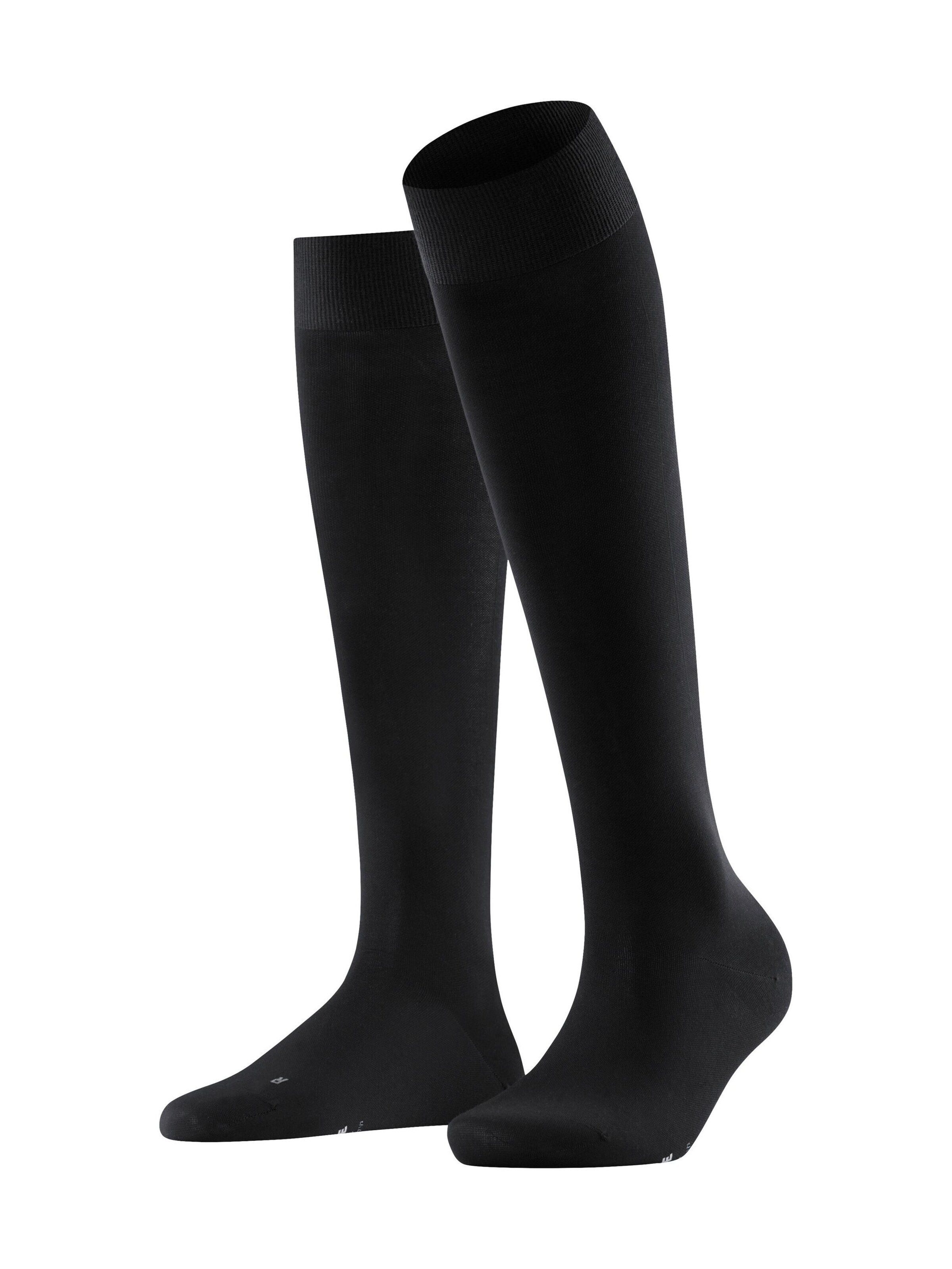 FALKE Overknee Strümpfe 'Vitalizer'‌‌‌‌ in Schwarz: Vorderseite