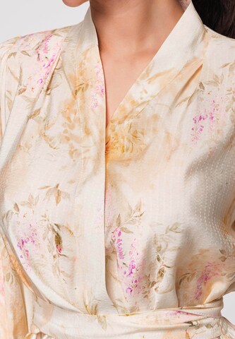 Ombre Blouse in Beige