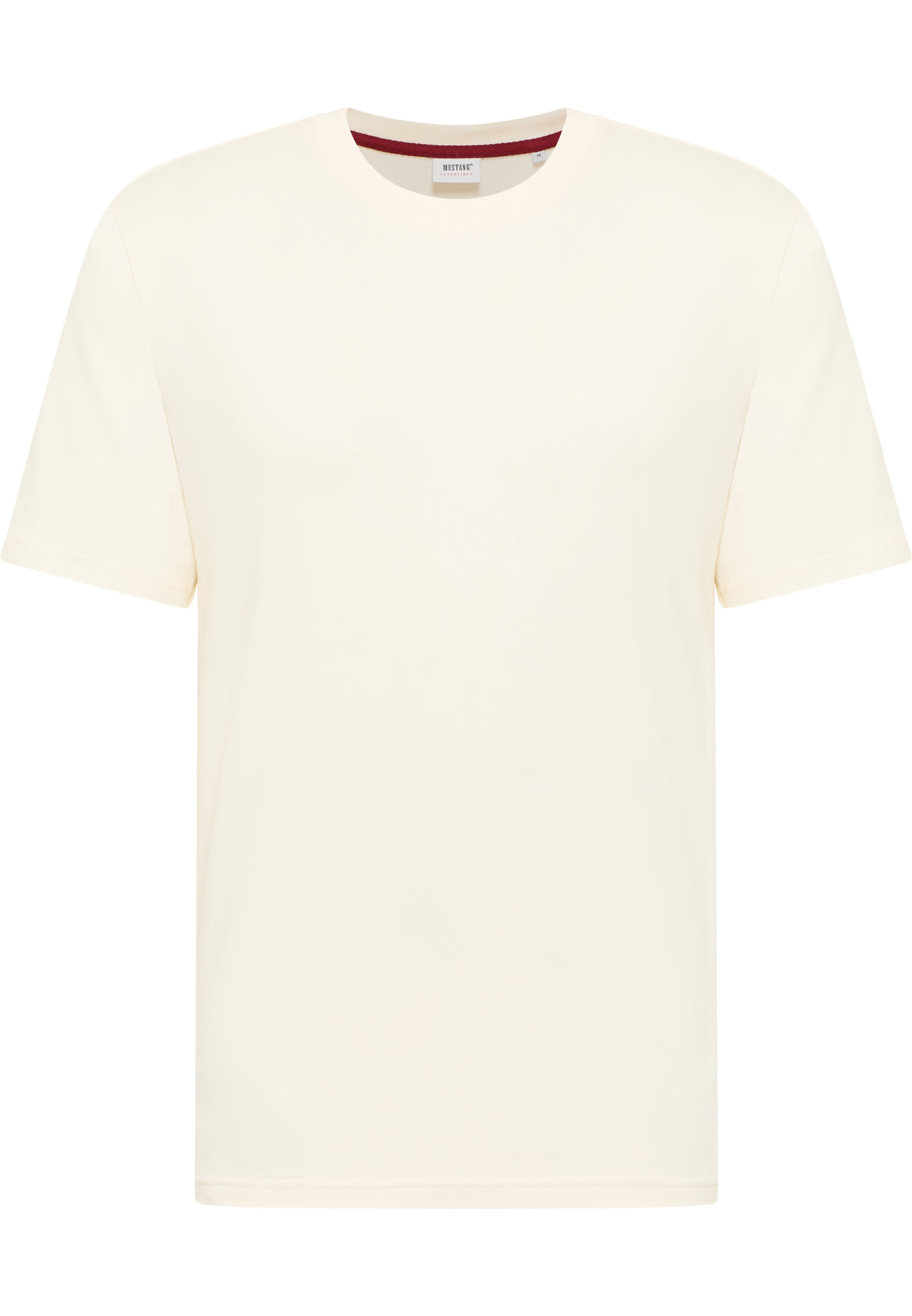 MUSTANG Μπλουζάκι 'Austin' σε λευκό: μπροστά